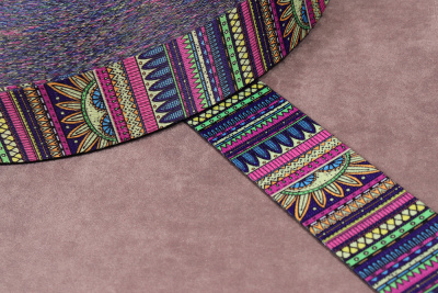 Лента ременная 38мм стропа с рисунком Ассорти - изображение