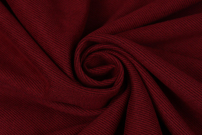 Трикотаж-замша Бордовый - изображение
