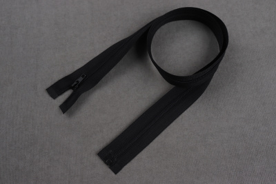 Молния разьемная Т3 60см спираль Черный - изображение