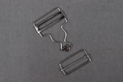 Пряжка для комбинезона 40*60мм Никель - изображение