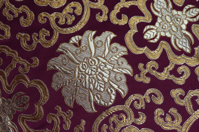 Жаккард 5134 Бордовый - изображение