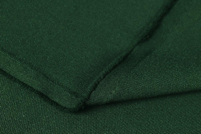 Ткань костюмная 21010 225 гр/м.кв. Т.зеленый - изображение