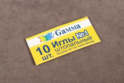 Иглы для штопки №1 Gamma 10шт - изображение