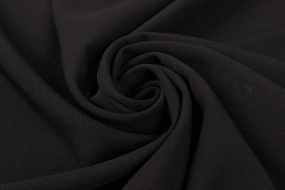 Ткань костюмная Zara Черный 16 - изображение