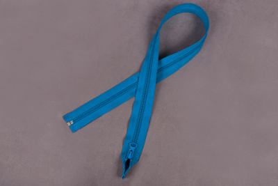 Молния разъемная 65см Т5 спираль Т.Бирюзовый 216 - изображение