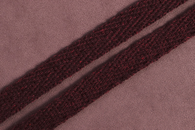 Киперная лента 10мм Т.Бордовый - изображение