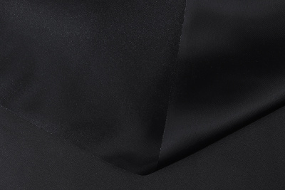 Органза плательная Черный - изображение