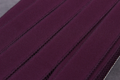 Резинка для бретелей 25мм Т.фиолетовый - изображение
