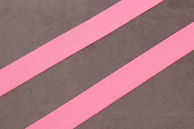 Трикотажная бейка 20мм Розовый  матовый - изображение