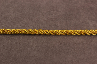 Шнур витой 5мм Золото - изображение
