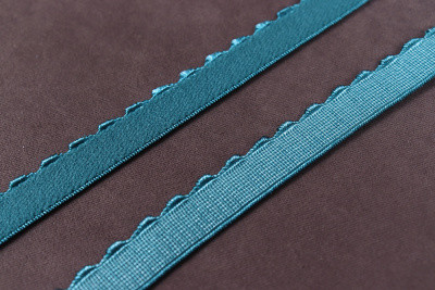 Резинка отделочная становая 12мм Изумрудный - изображение