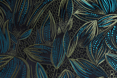 Жаккард 3164 Черный - изображение