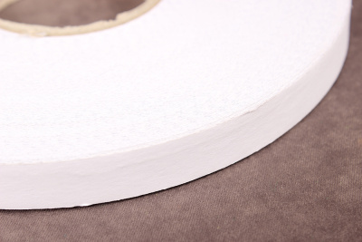 Паутинка клеевая 15мм сетка на бумаге Белый - изображение