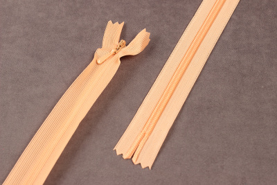 Молния потайная 20см нейлон Оранжевый - изображение