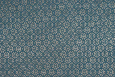 Жаккард плательный 2533 Пыльно-синий/бежевый - изображение
