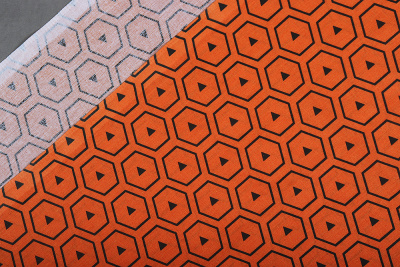 Поплин набивной 150 Ив 105 гр/м.кв. Граффити компаньон - изображение