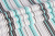 Интерьерная ткань DUCK с тефлоновым покрытием полоски бирюзовые