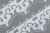 Кружево матовое на сетке 70мм Белый 2113
