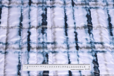 Стежка курточная сендвич 150 гр/м Абстракция/св.серый - изображение