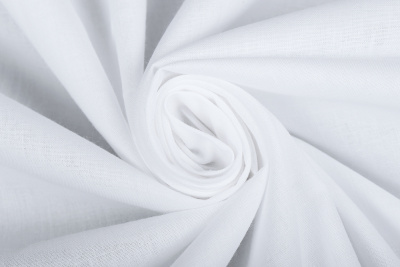Хлопок однотонный Premium Белый - изображение