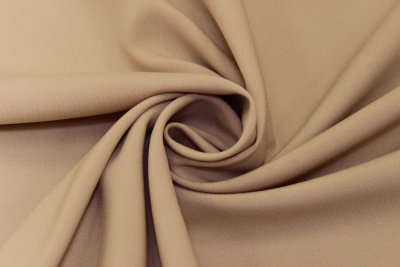 Габардин однотонный Песочный - изображение