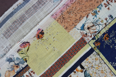 Марлевка Либрапринт Синий/белый - изображение