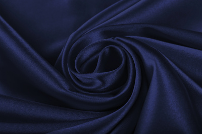 Атлас однотонный Йоко-йоко Т.синий - изображение