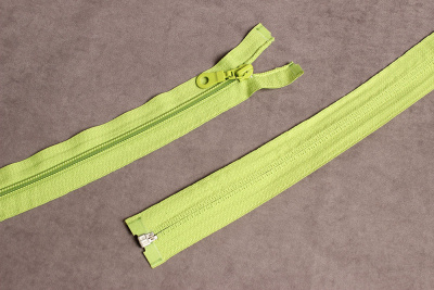 Молния 80см Т5 разъёмная спираль КНР Салатовый 233 - изображение