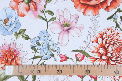 Бязь набивная 220 Премиум Тейково Амира - изображение