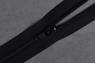 Молния разъёмная 75см Т5 спираль Gamma Черный 310 - изображение