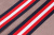 Лента ременная 38мм стропа полоса Т.Синий/Красный/Белый