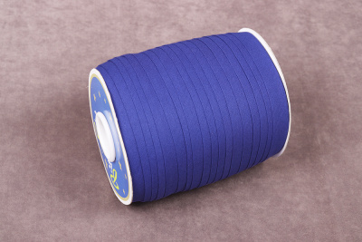 Косая бейка 15мм х/б Синий 7087 - изображение