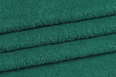 Махра гл/кр двусторонняя 380г/м Т.зеленый - изображение