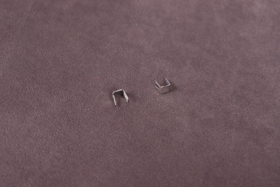 Ограничитель верхний Т5 для спиральной молнии Никель - изображение