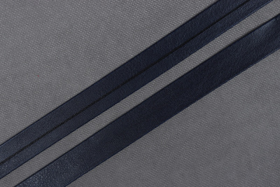 Кожаная бейка 15мм Т.синий - изображение