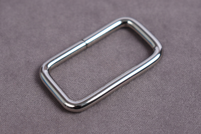 Пряжка металлическая Рамка 32мм Никель - изображение