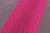 Кружево 240мм эластичное Яр.Розовый 409