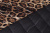 Стежка курточная сендвич 150 гр/м.кв. Леопард коричневый/черный