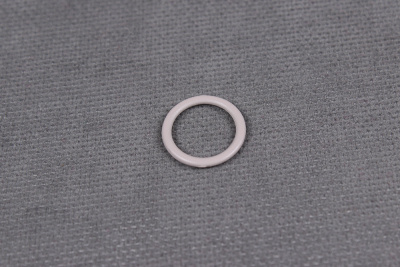 Кольцо 10мм металл Arta-F Серебристый пион - изображение