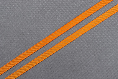 Репсовая лента 6мм  Оранжевый №24 - изображение