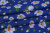 Бязь-универсал П13-150 ИВ Цветы на синем
