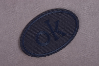 Термоаппликация 92*60мм LА560 Т.Синий - изображение