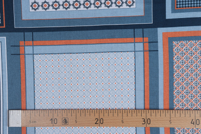 Ситец платочный 44 Тейково Франт - изображение