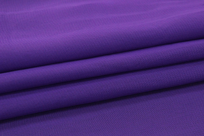 Шифон однотонный Фиолетовый - изображение
