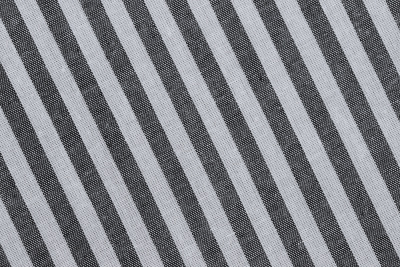 Лен 1457 Полоска Черный/белый - изображение