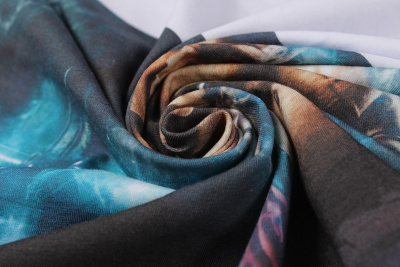 Кулирная гладь с лайкрой 210гр/м.кв. Панель Спорт 2 - изображение