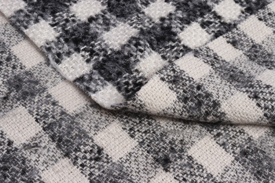 Костюмная шанель Черный/белый - изображение