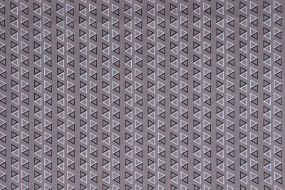 Бязь набивная 262 Ив 122 гр/м о/м Треугольники на сером - изображение