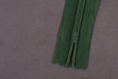 Молния потайная 20см нейлон Хаки 258 - изображение