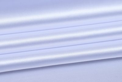 Атлас-стрейч Белый - изображение